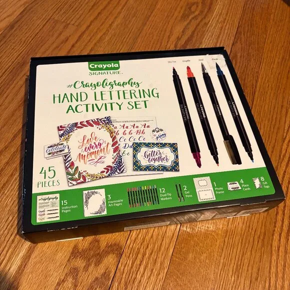 Hand Lettering Set - Picture 1 of 2